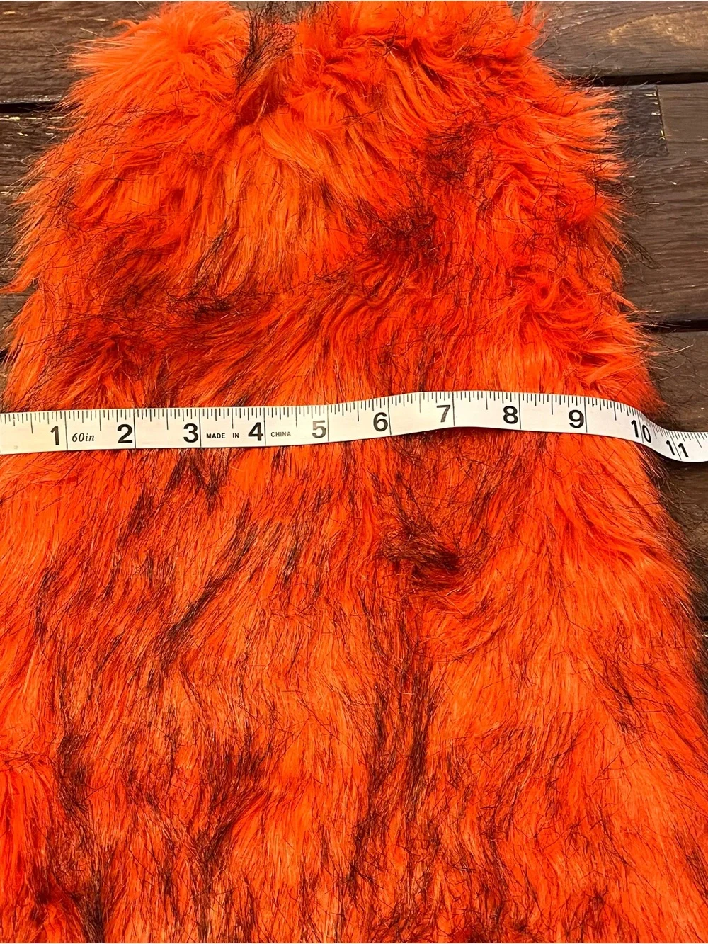 Spirit Halloween Faux Fur Furry Fox Leg Warmers Cosplay Boot Covers Elastic OS - Picture 4 of 9